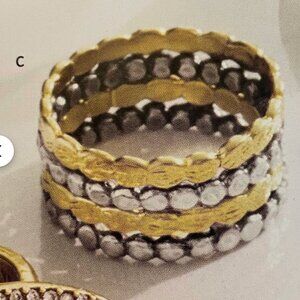 Silpada Mixed Metals Stacked Ring
